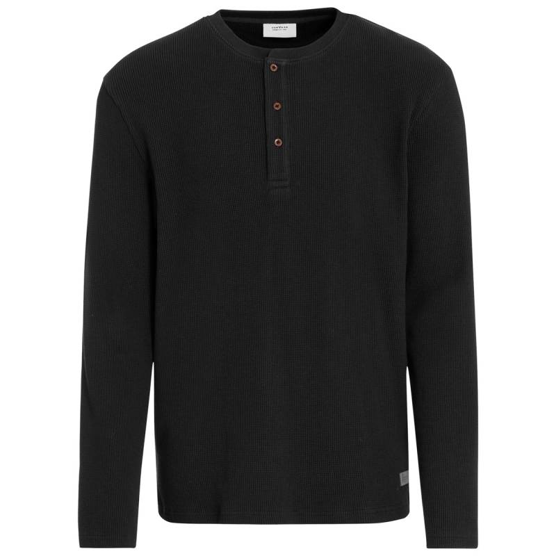 Herren Langarmshirt mit Struktur von VanVaan