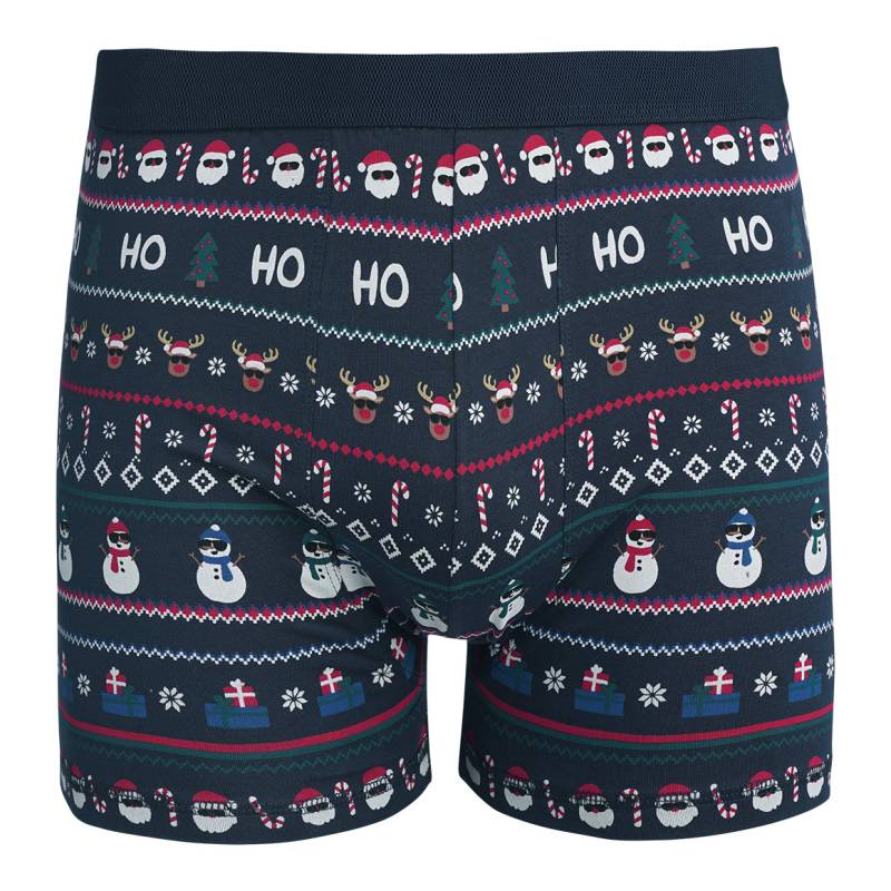 Herren Retroshorts mit Weihnachts-Allover von VanVaan