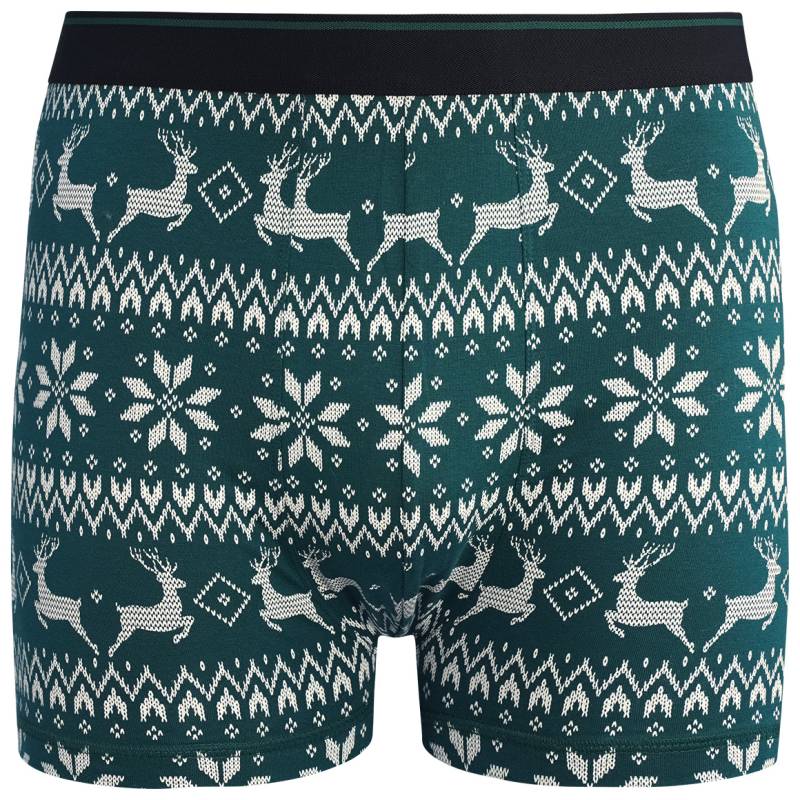 Herren Retroshorts mit Weihnachts-Allover von VanVaan