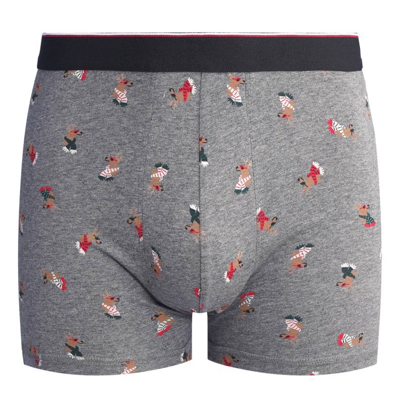 Herren Retroshorts mit Weihnachts-Allover von VanVaan
