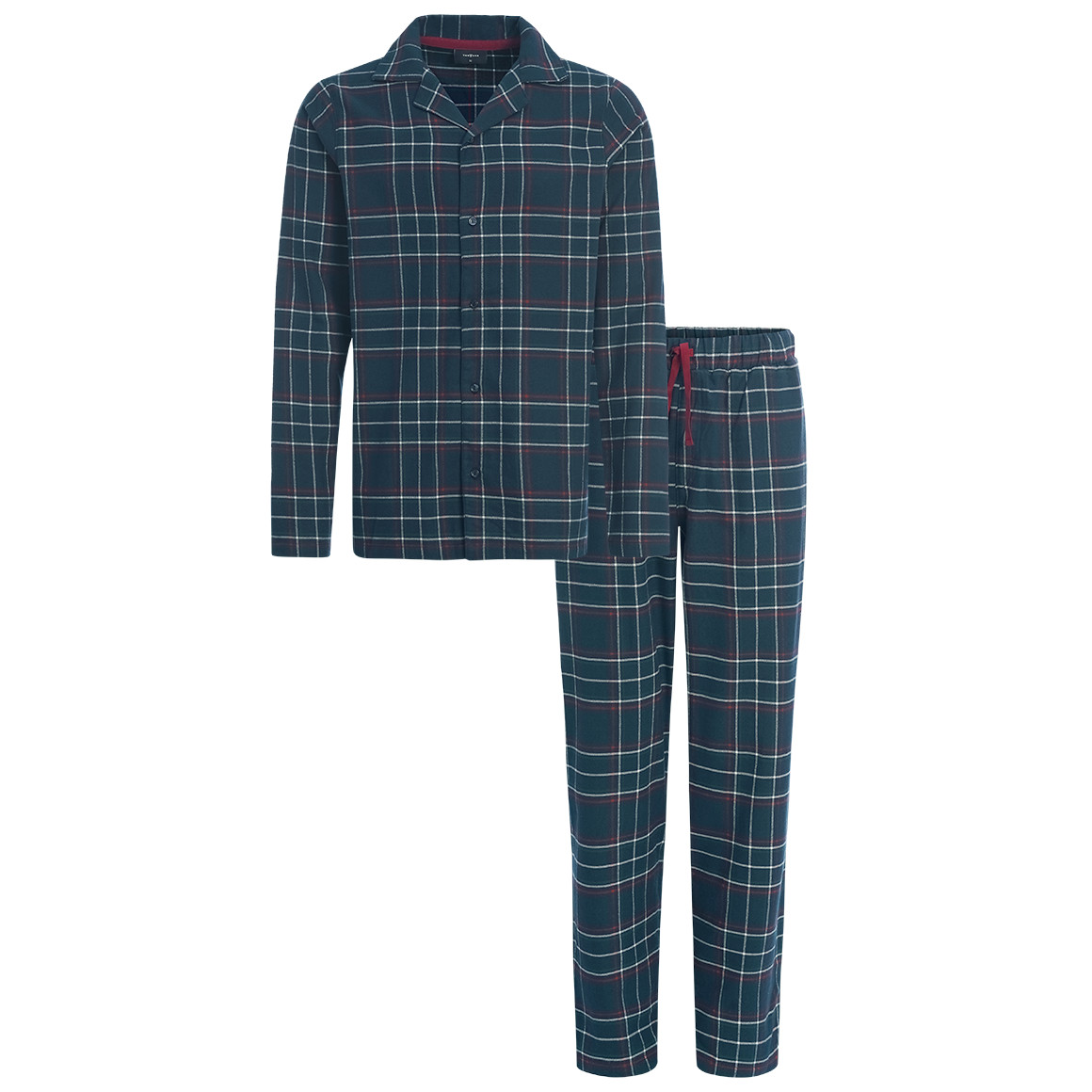 Herren Schlafanzug mit Karo-Muster von VanVaan