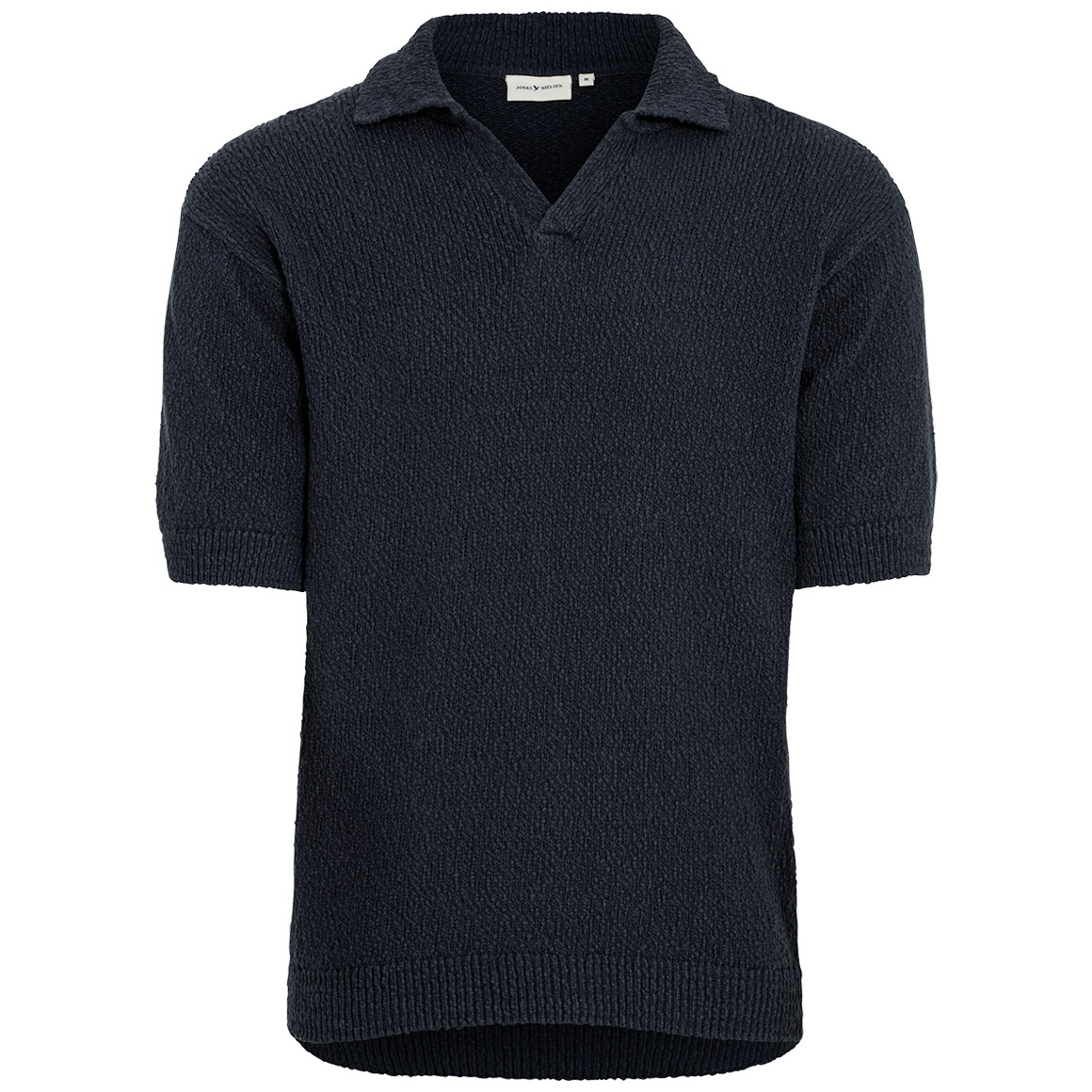 Herren Strick-Poloshirt in Unifarben von VanVaan
