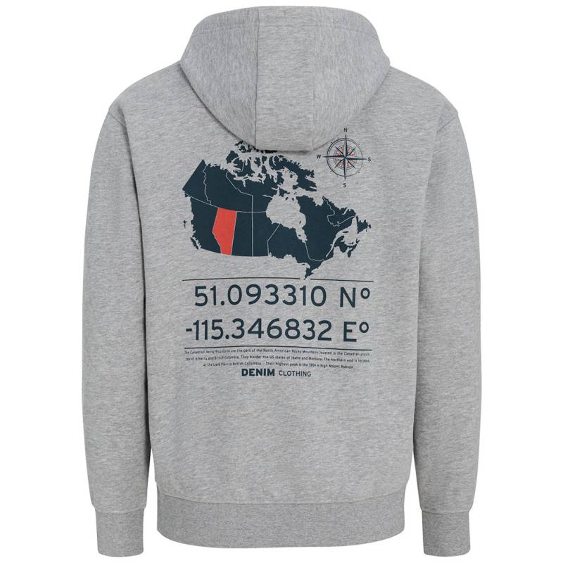 Herren Sweat-Hoodie mit Rückenprint von VanVaan