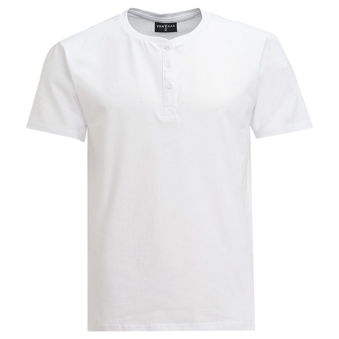 Herren T-Shirt mit Serafino-Ausschnitt Herren T-Shirt mit Serafino-Ausschnitt von VanVaan