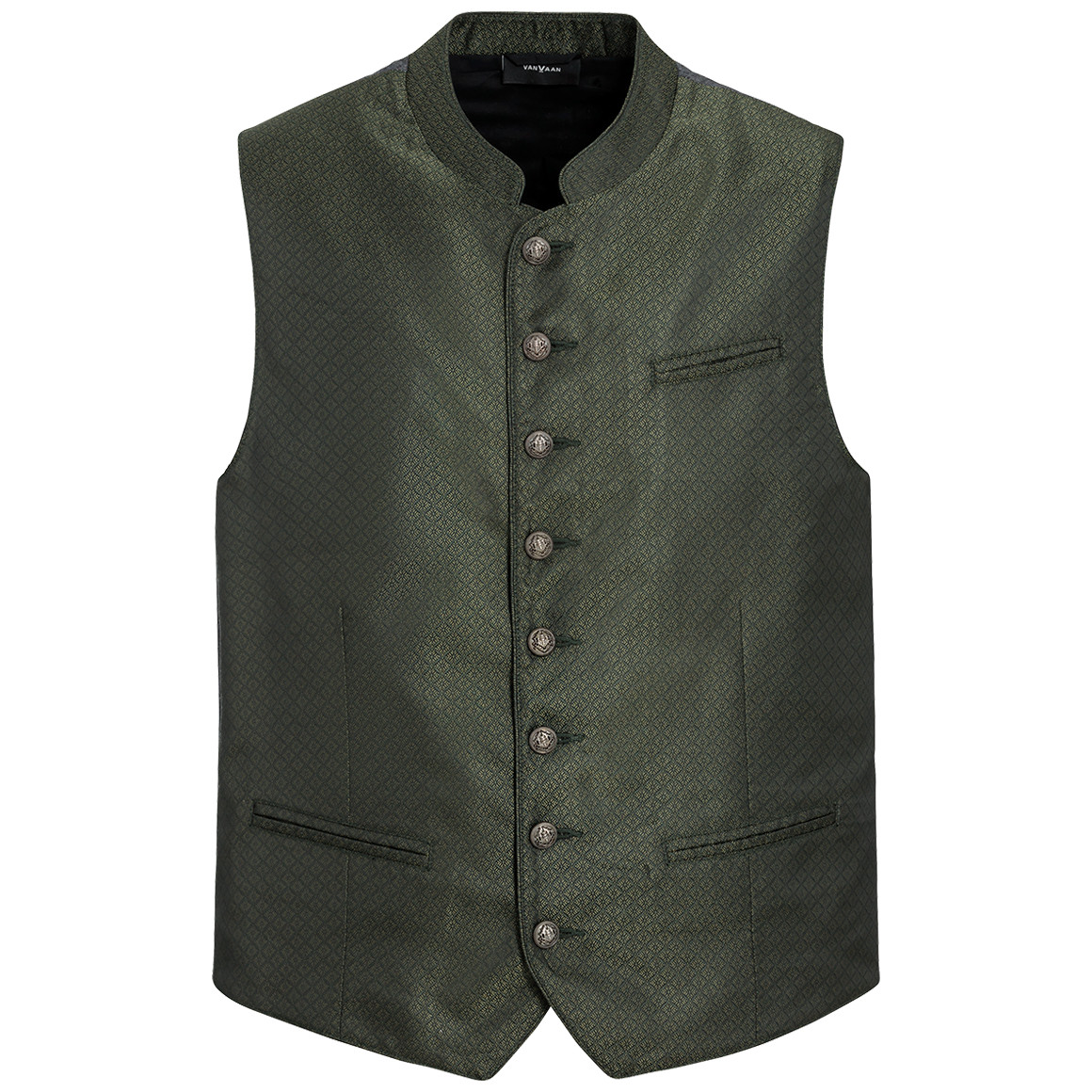 Herren Trachtenweste mit Allover-Muster von VanVaan
