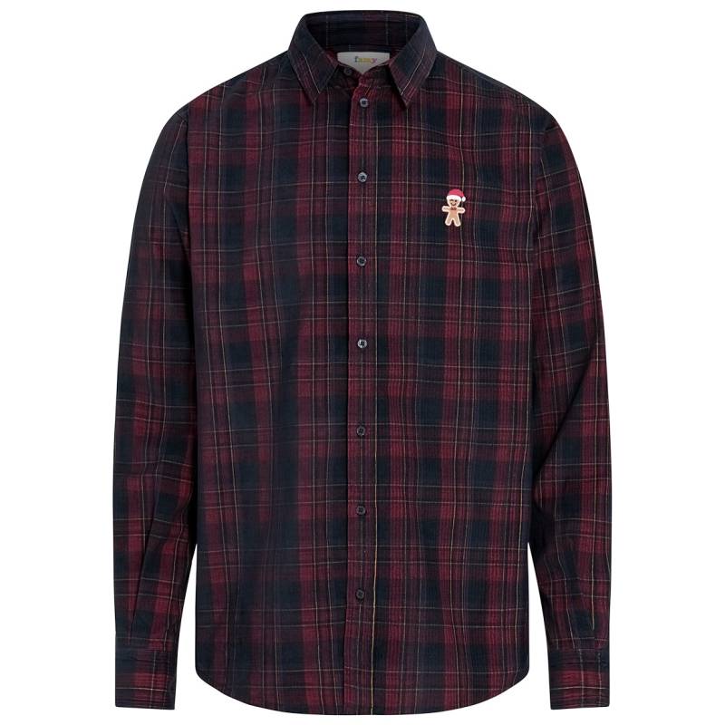 Herren Weihnachtshemd mit Stickerei von VanVaan