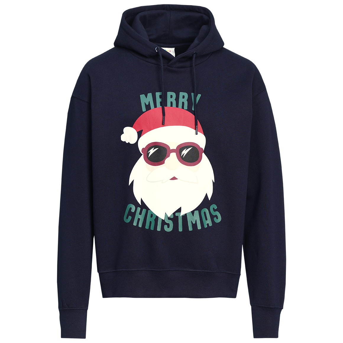 Herren Weihnachtshoodie mit Santa-Print von VanVaan