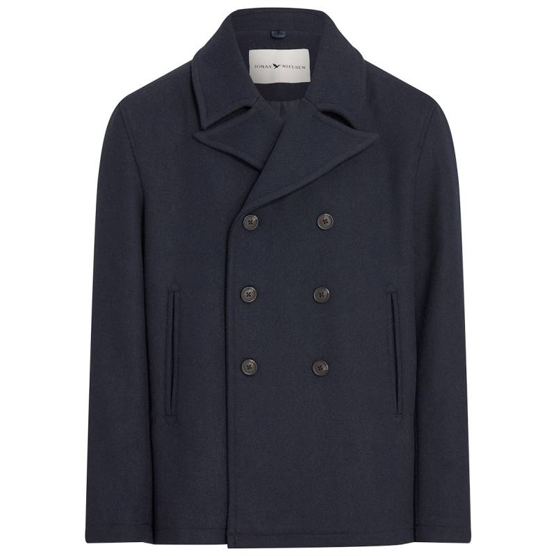 Herren Wollmantel mit beidseitiger Knöpfung von VanVaan