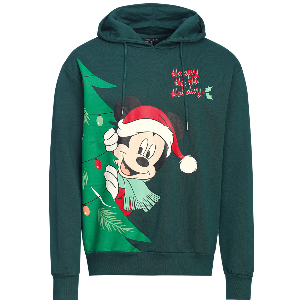 Micky Maus Weihnachtshoodie mit Print von VanVaan