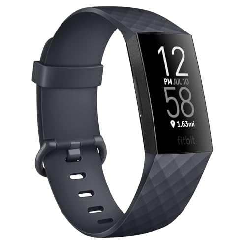 Vancle für Fitbit Charge 4 Armband Damen Herren,Silikon Sport Ersatzarmbänder Uhrenarmband für Fitbit Charge 3 Armband/Fitbit Charge 4 SE Armband/Fitbit Charge 3 SE Armband(L,Midnight) von Vancle