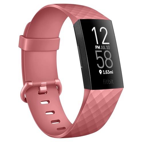 Vancle für Fitbit Charge 4 Armband Damen Herren,Silikon Sport Ersatzarmbänder Uhrenarmband für Fitbit Charge 3 Armband/Fitbit Charge 4 SE Armband/Fitbit Charge 3 SE Armband(S,Korallrot) von Vancle