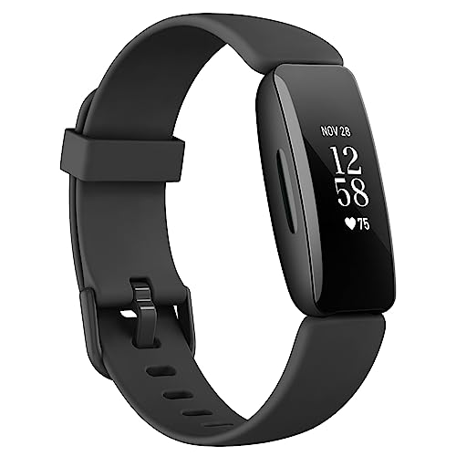 Vancle für Fitbit Inspire 2 Armband Damen Herren,Silikon Sport Ersatzarmband Uhrenarmband Nur für Fitbit Inspire 2 (Schwarz) von Vancle