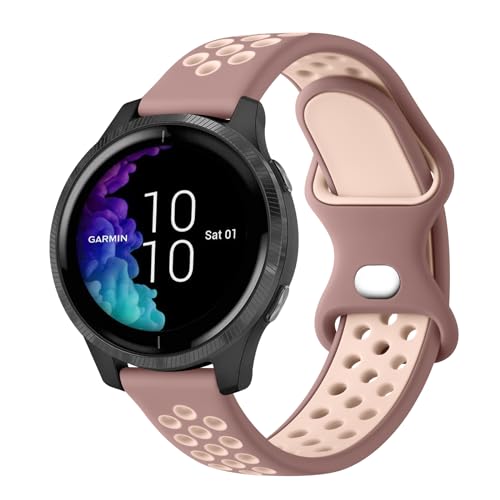 Vancle für Garmin Vivoactive 5 Armband/Venu Sq/Venu 2 Plus Ersatzarmband, 20mm Sport Silikon Uhrenarmbänder für Garmin Vivoactive 3/ Venu Sq/Vivomove 3 Armband Damen Herren Vancle für Garmin Vivoactive 5 Armband/Venu Sq/Venu 2 Plus Ersatzarmband, 20mm Sport Silikon Uhrenarmbänder für Garmin Vivoactive 3/ Venu Sq/Vivomove 3 Armband Damen Herren von Vancle