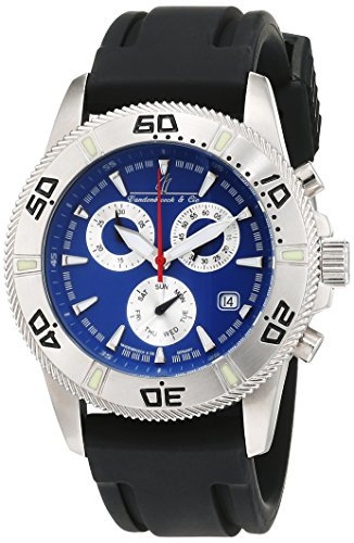 Vandenbroeck & Cie Herren-Armbanduhr Analog Automatik Kautschuk VC-HQ22063-789-B von Vandenbroeck & Cie