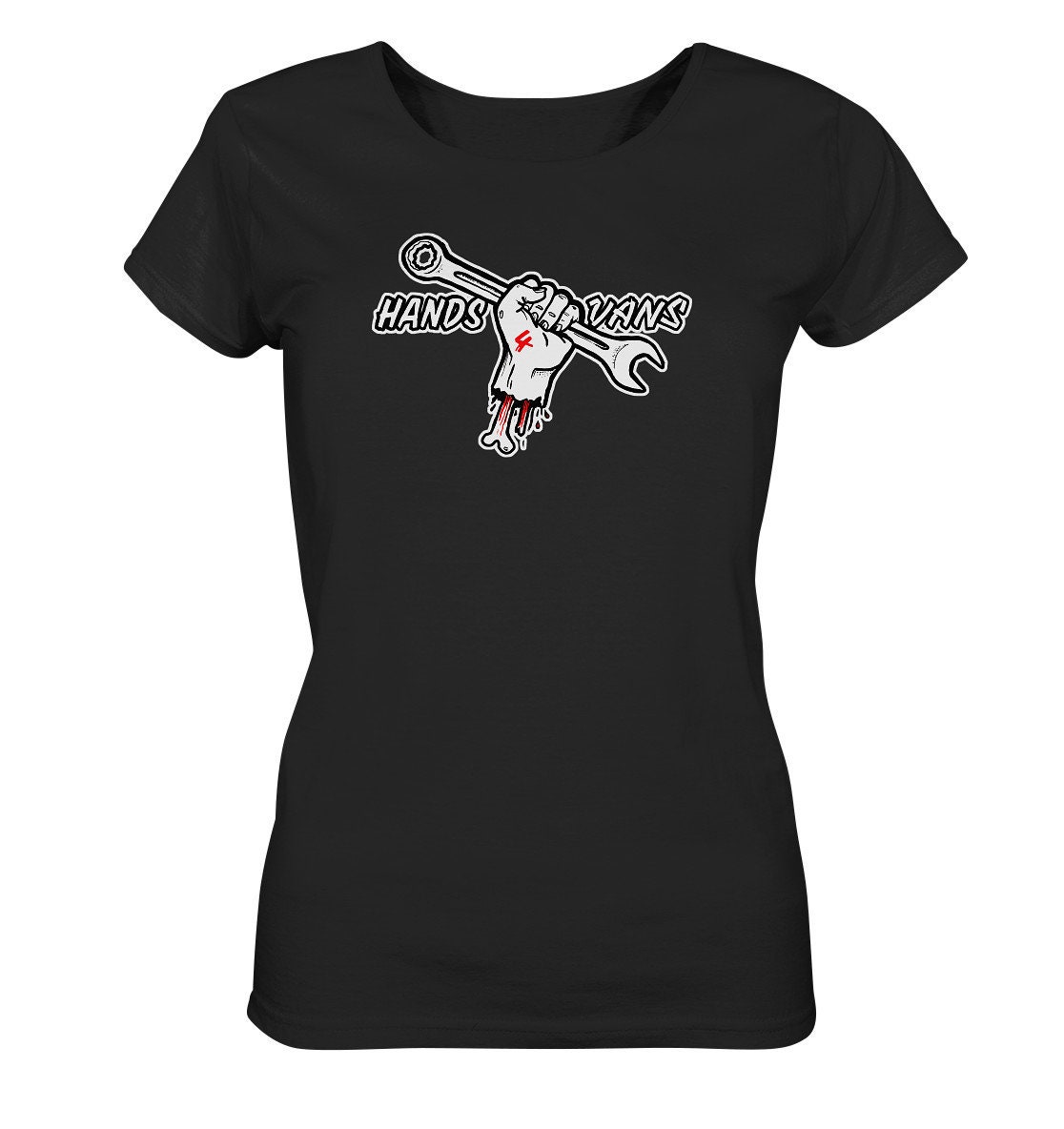 Hands 4 Vans - Ladies Organic Basic Shirt Hands 4 Vans - Ladies Organic Basic Shirt von VandorfShirtlab