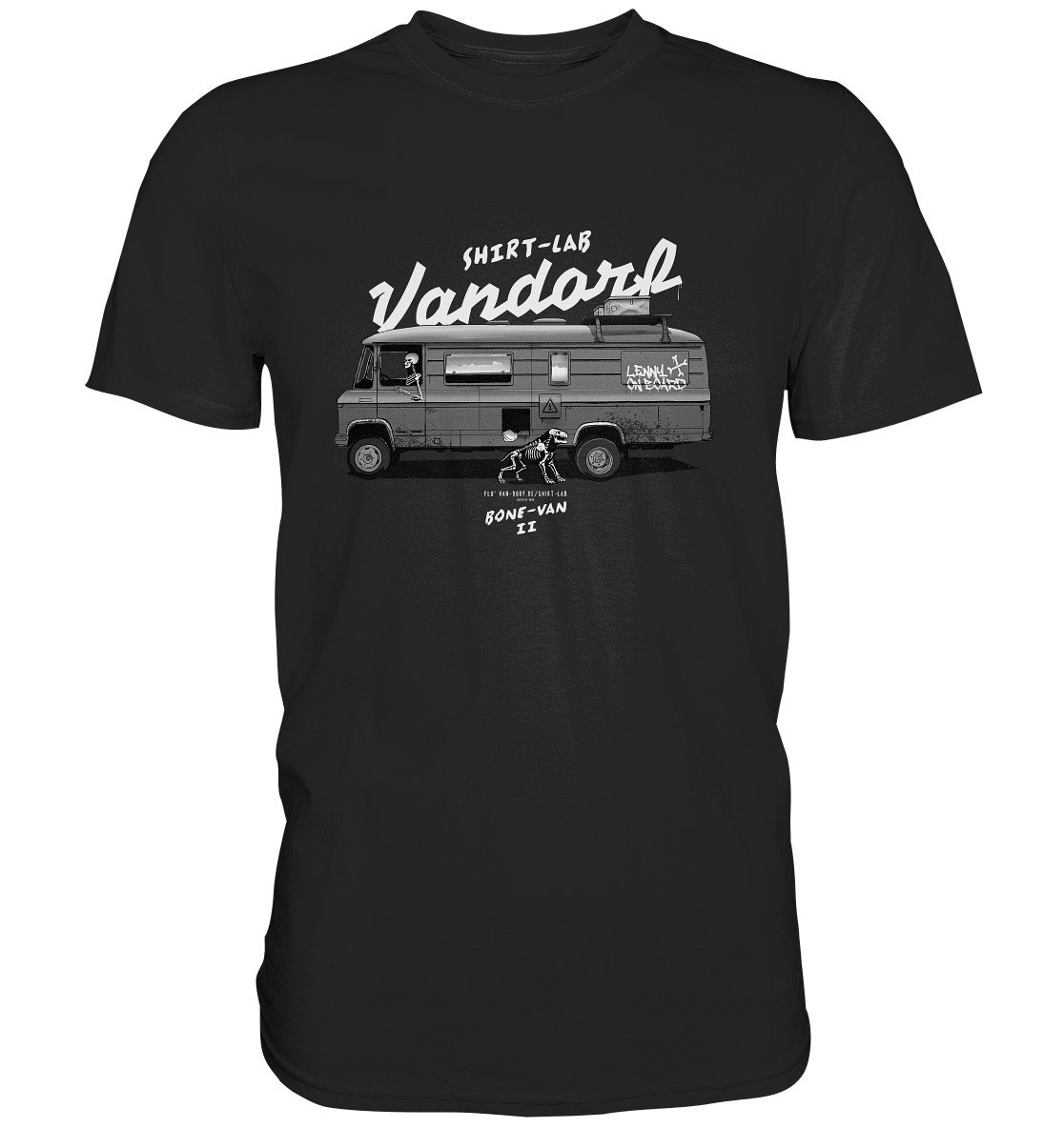 Vandorf Bone-Series Ii - Mercedes Düdo Camper Premium Shirt Vandorf Bone-Series Ii - Mercedes Düdo Camper Premium Shirt von VandorfShirtlab