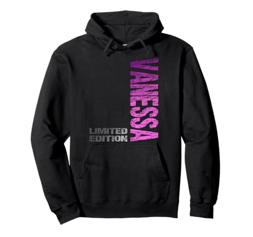 Vanessa Name Vorname Mädchen Frau Geburtstag Pullover Hoodie von Vanessa Vorname Mädchen Frau Name