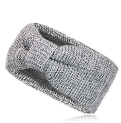 Vanessa & Melissa Gestricktes Damen Stirnband mit Schleife, Mädchen Haarband gefüttert mit warmem Fleece Innenfutter, Ohrenschützer SB1015 von with love, Vanessa & Melissa