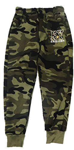 VanessasShop Jungen Camouflage Jogginghose in den Größen 104-164 (122-128) von VanessasShop
