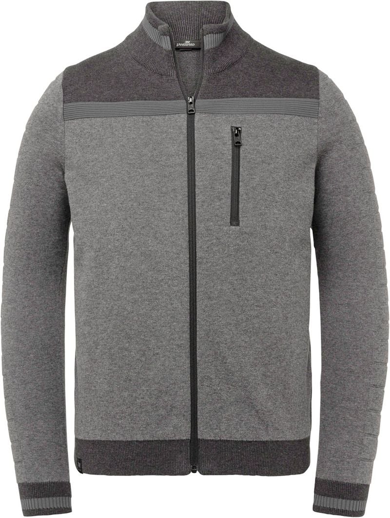 Vanguard Cardigan Melange Grau - Größe XXL von Vanguard