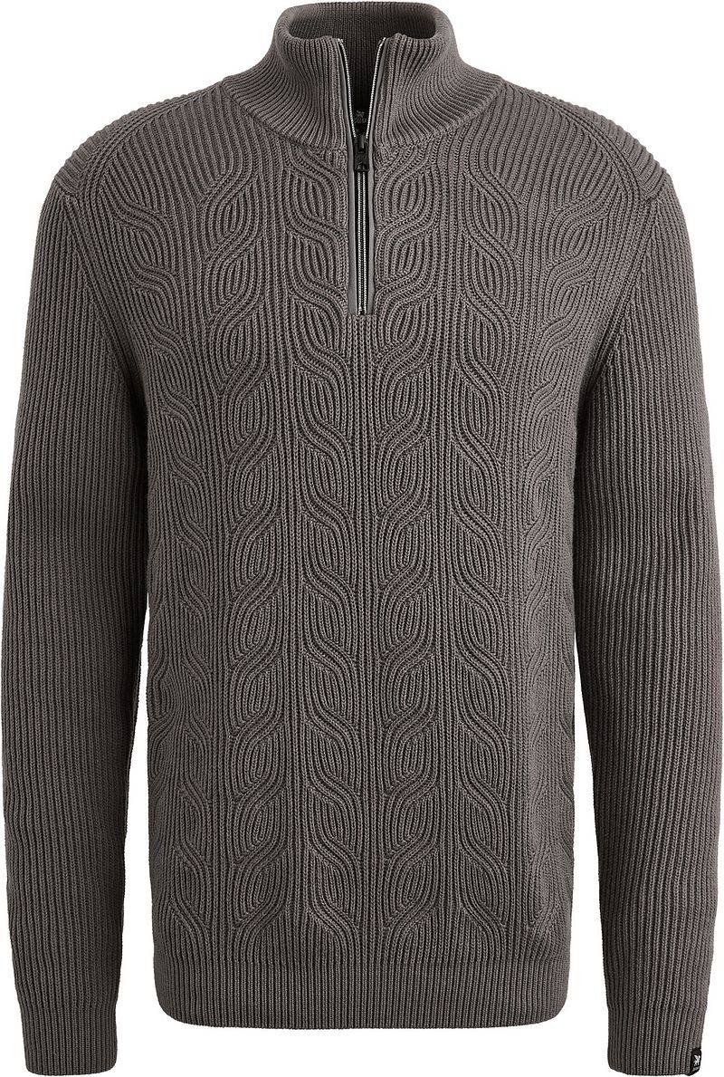 Vanguard Halfzip Pullover Struktur Taupe - Größe XXL von Vanguard
