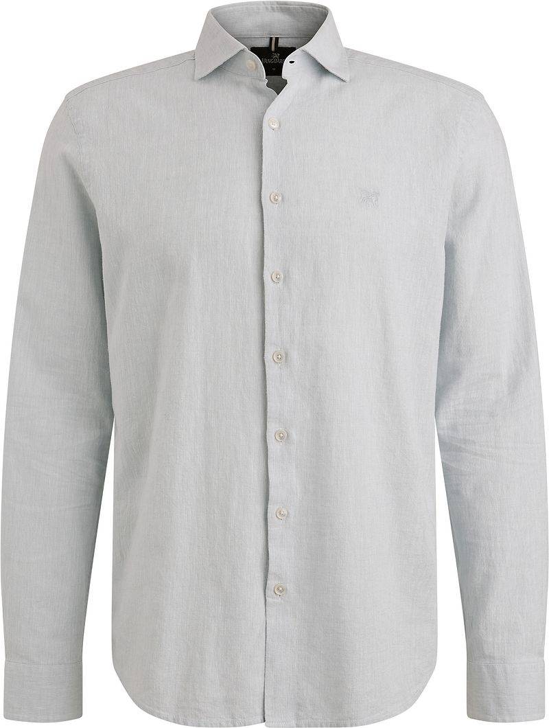 Vanguard Hemd Leinen Blend Hellblau - Größe XL von Vanguard