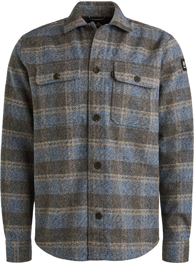 Vanguard Hemdjacke Karos Blau - Größe XL von Vanguard