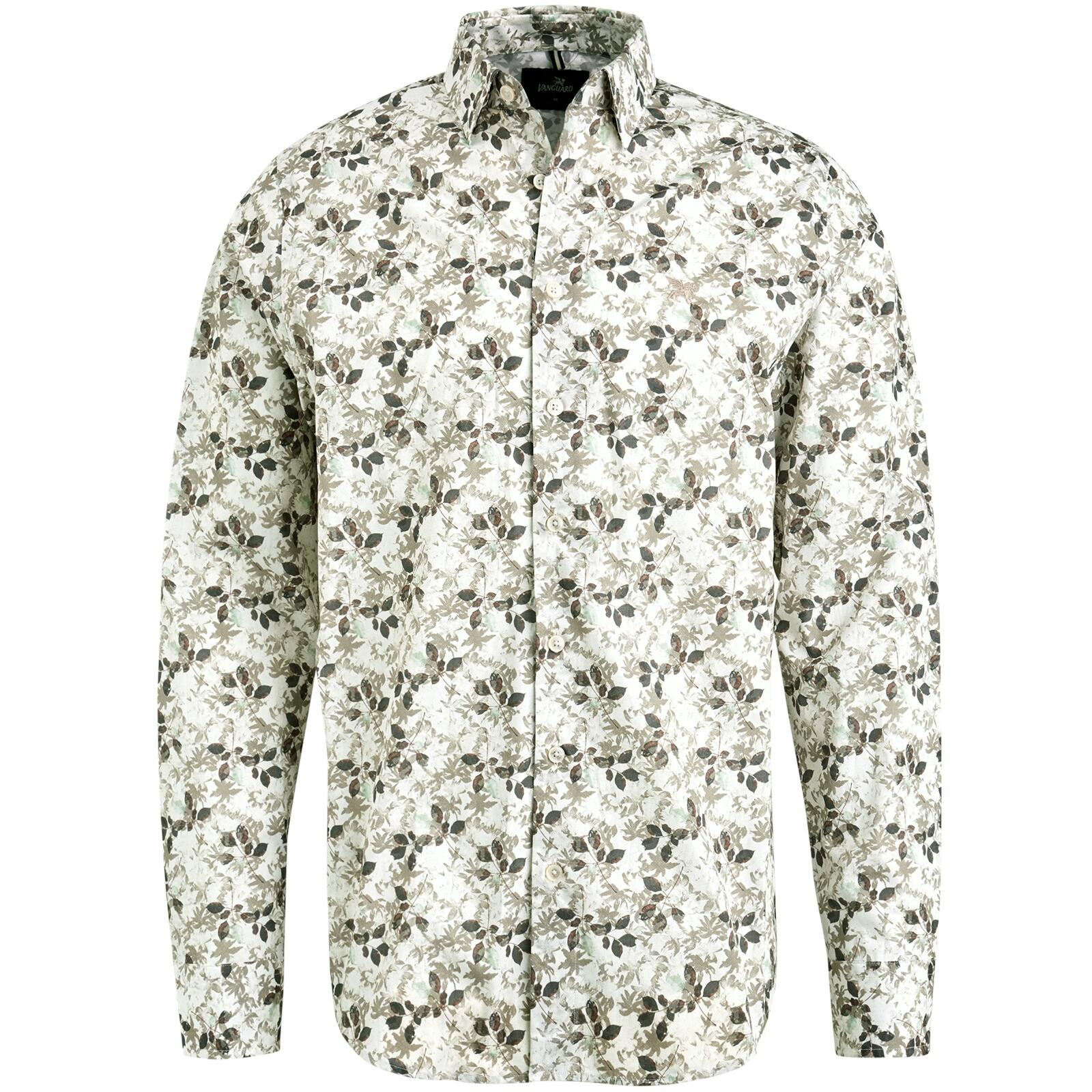 Vanguard - Long Sleeve Shirt Print on fine poplin stretch - Gr. - XL von Vanguard