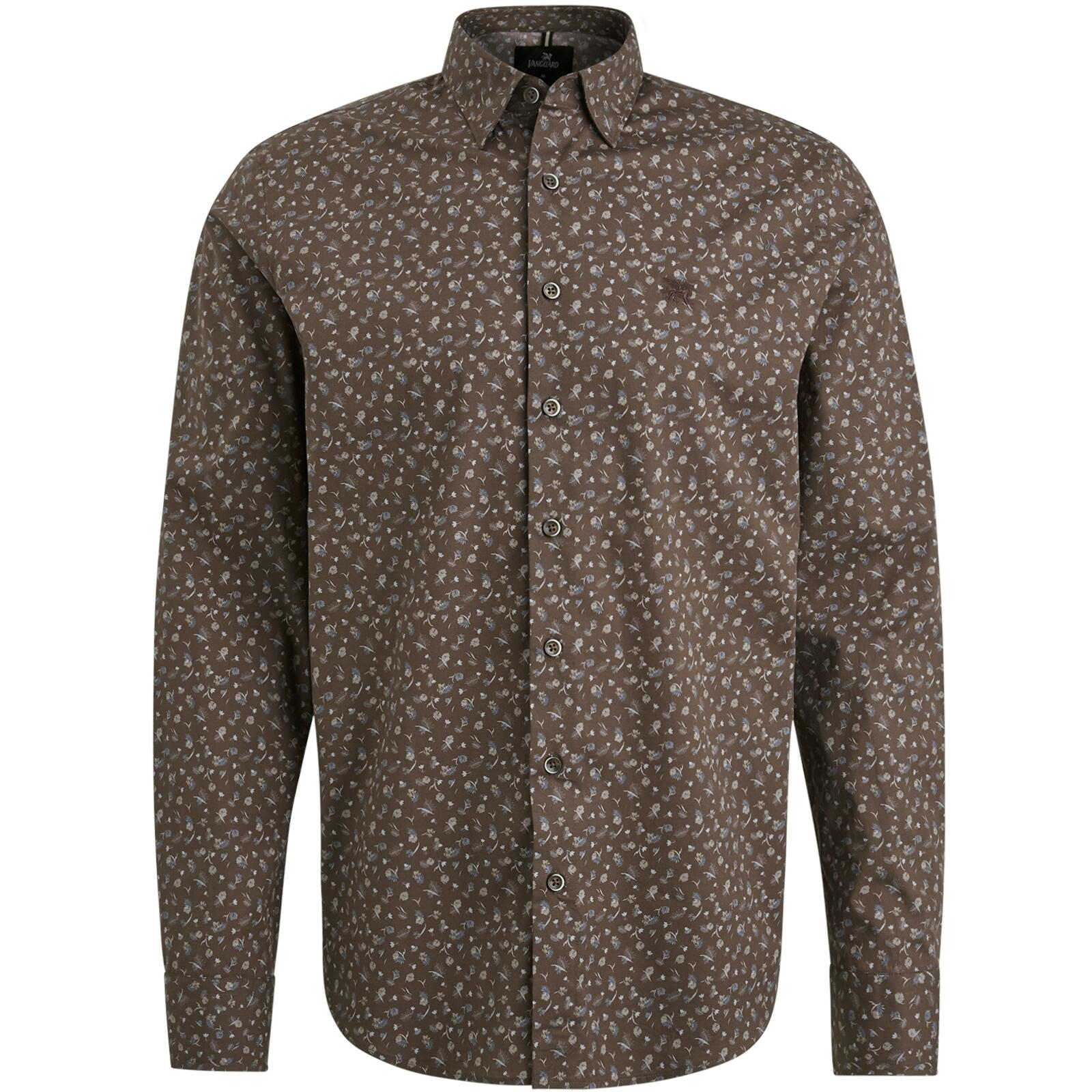 Vanguard - Long Sleeve Shirt Print on fine poplin stretch - Gr. - XXL von Vanguard