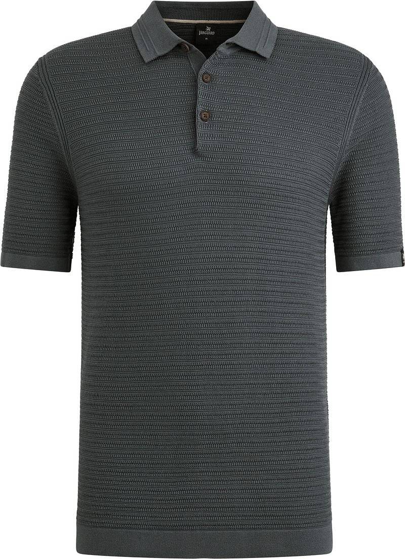 Vanguard Polo Structure Dark Slate - Größe XL von Vanguard