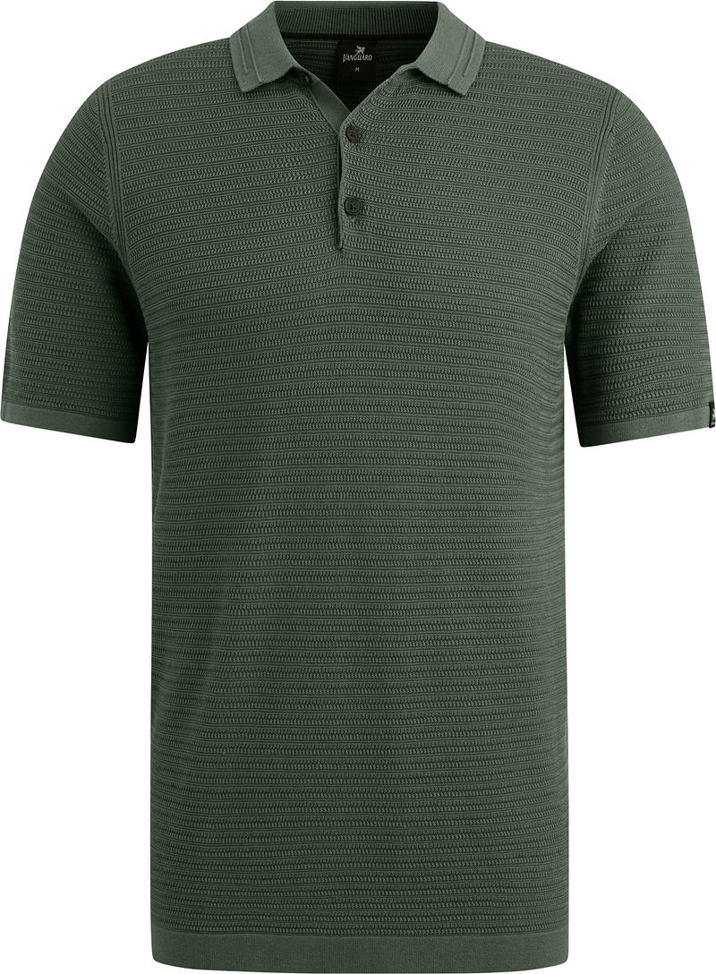 Vanguard Polo Structure Grün - Größe L von Vanguard