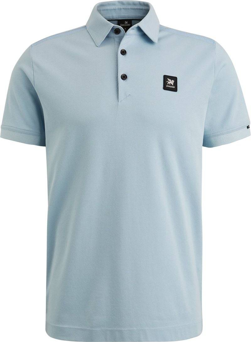 Vanguard Poloshirt Interlock Hellblau - Größe M von Vanguard