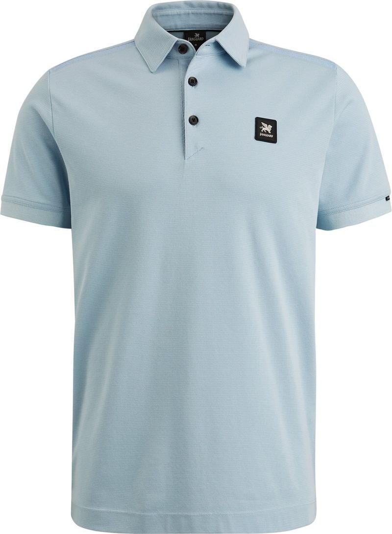 Vanguard Poloshirt Interlock Hellblau - Größe XL von Vanguard