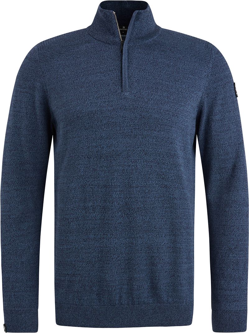 Vanguard Pullover Half Zip Melange Dunkelblau - Größe 3XL von Vanguard
