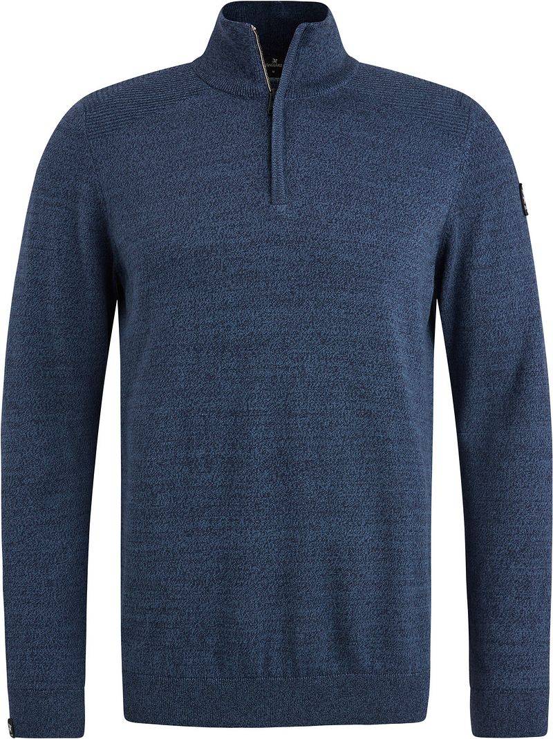 Vanguard Pullover Half Zip Melange Dunkelblau - Größe 3XL von Vanguard