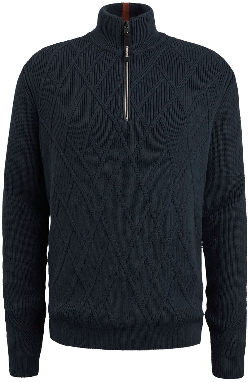 Vanguard Pullover Half Zip Struktur Navy - Größe XL von Vanguard