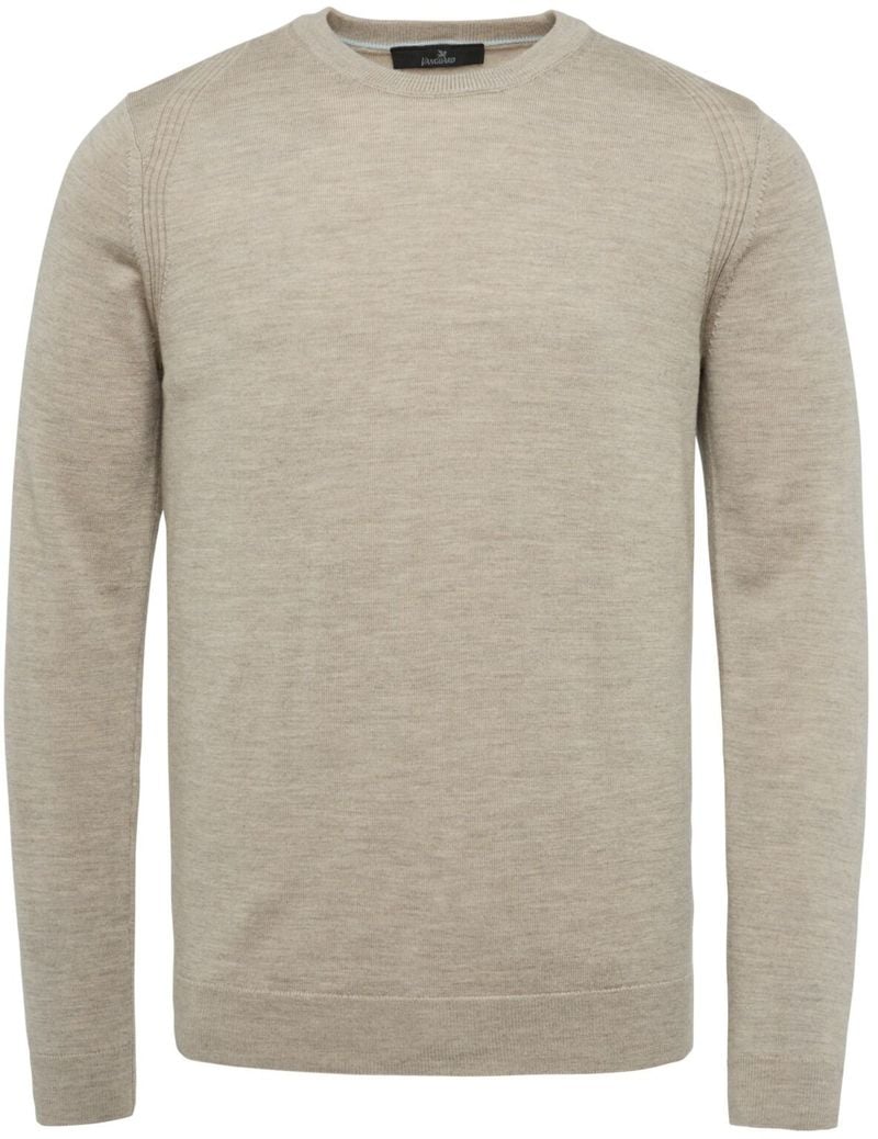 Vanguard Pullover Merino Wolle Beige - Größe XL von Vanguard