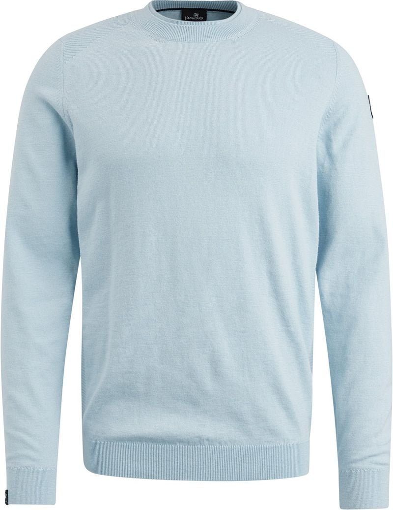 Vanguard Pullover Slubs Hellblau - Größe 3XL von Vanguard