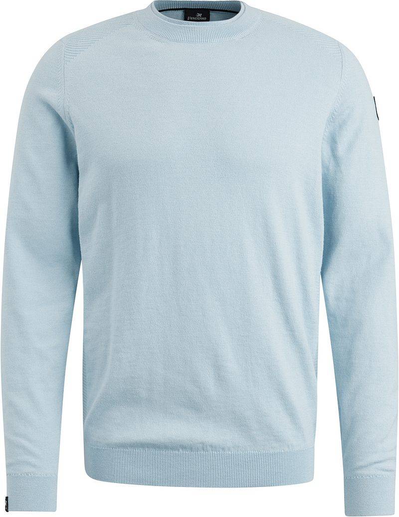 Vanguard Pullover Slubs Hellblau - Größe XXL von Vanguard