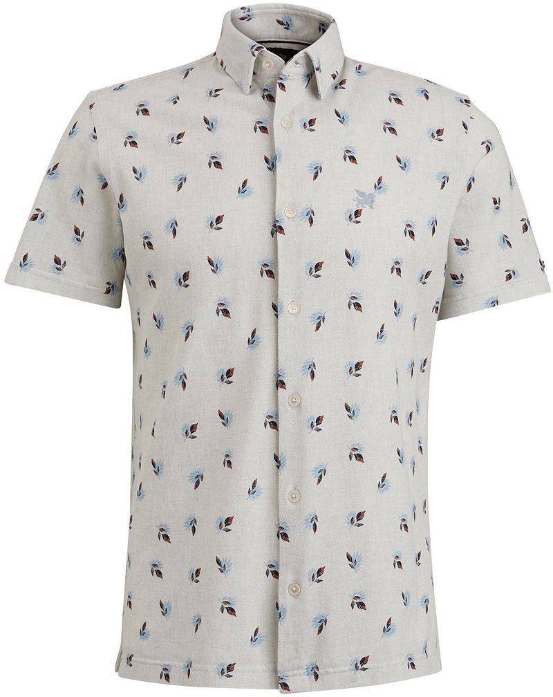 Vanguard Short Sleeves Hemd Druck Grau - Größe XXL von Vanguard