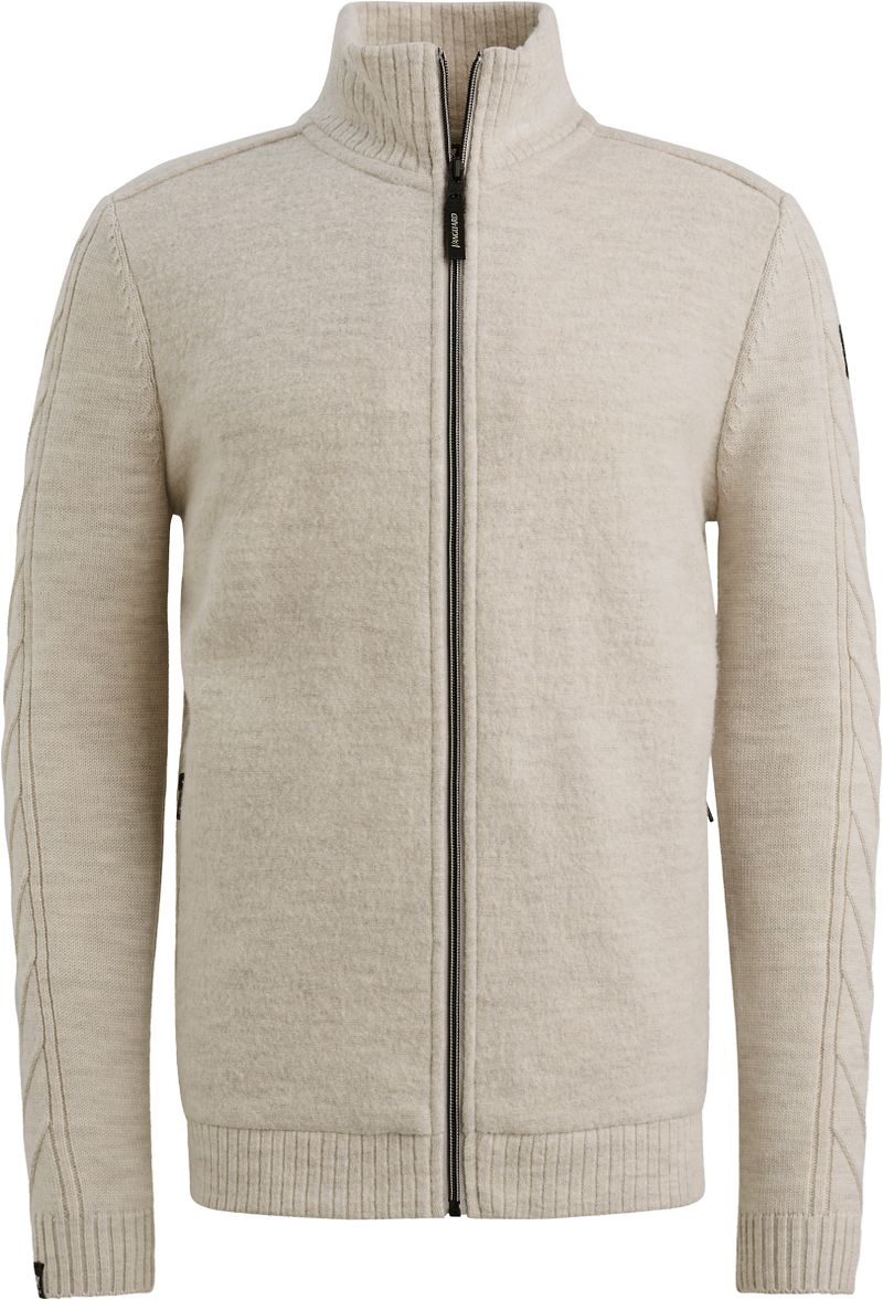 Vanguard Strickjacke Boiled Wool Blend Beige - Größe XL von Vanguard