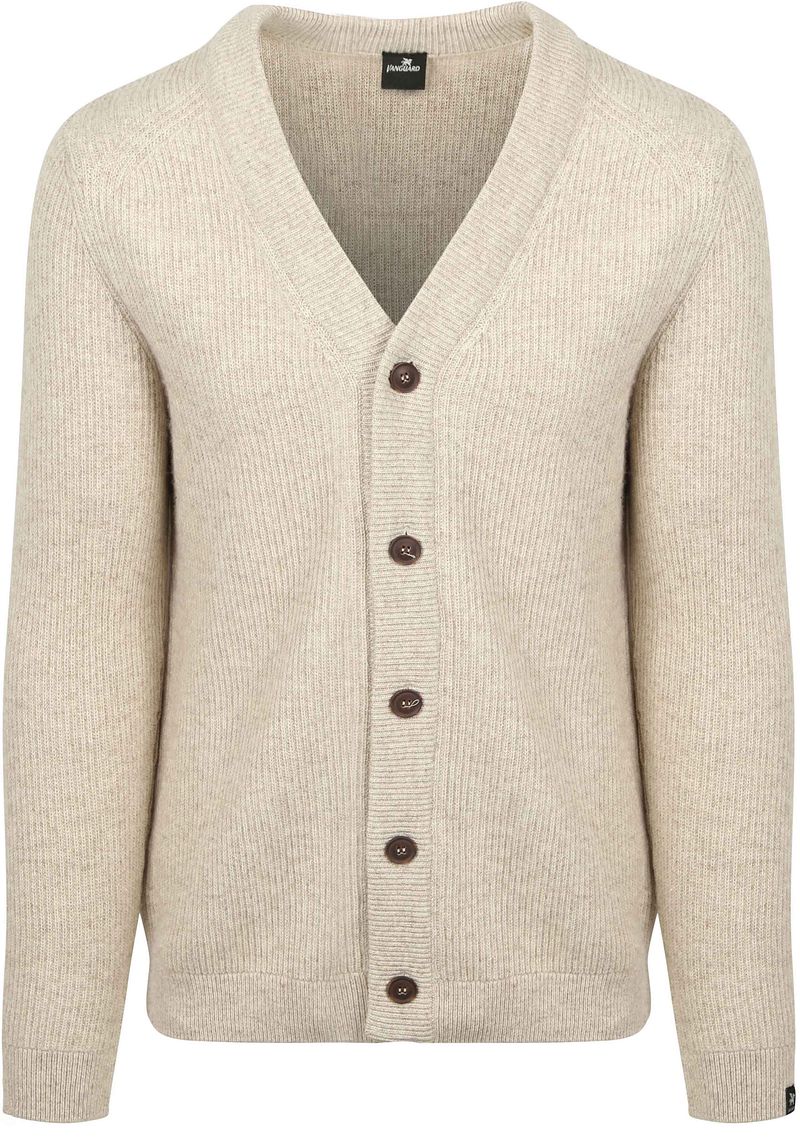 Vanguard Strickjacke Wool Blend Beige - Größe M von Vanguard