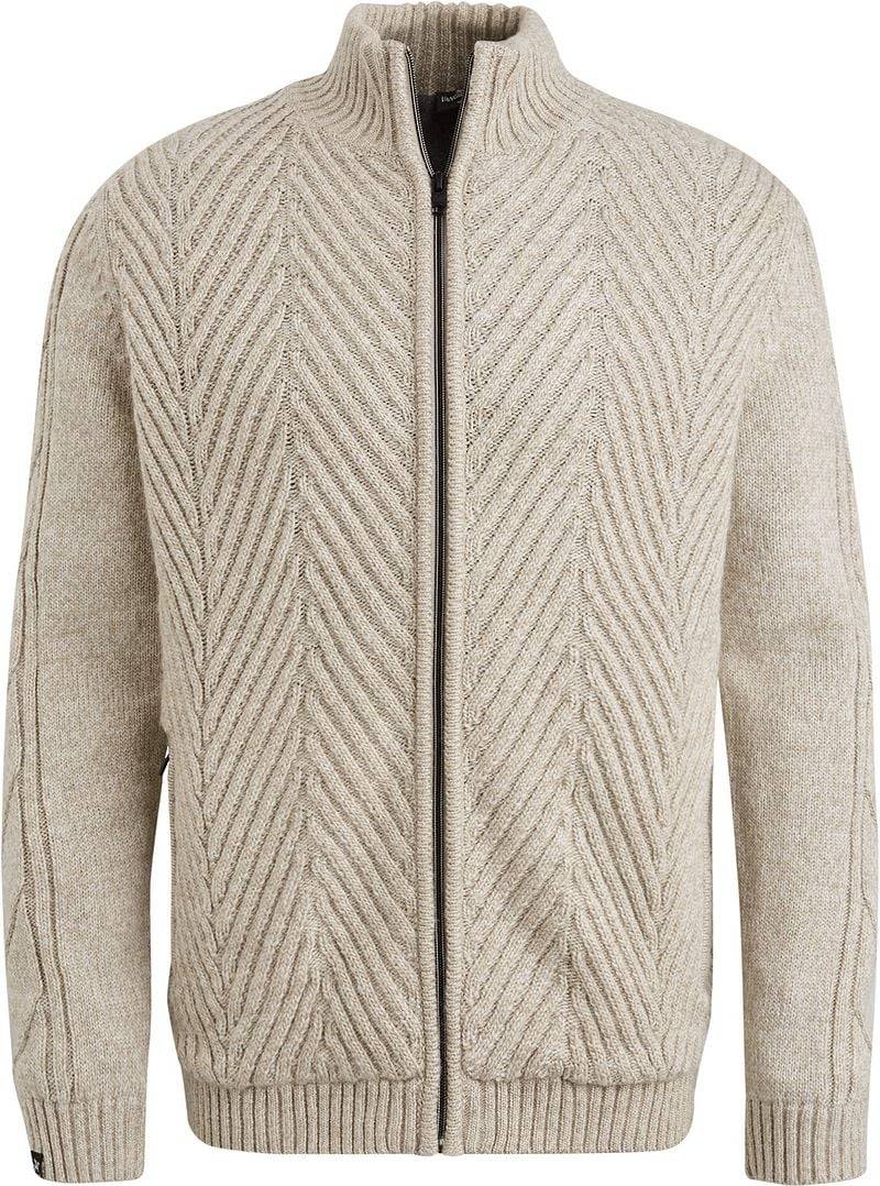Vanguard Strickjacke Wool Blend Ecru - Größe XXL von Vanguard