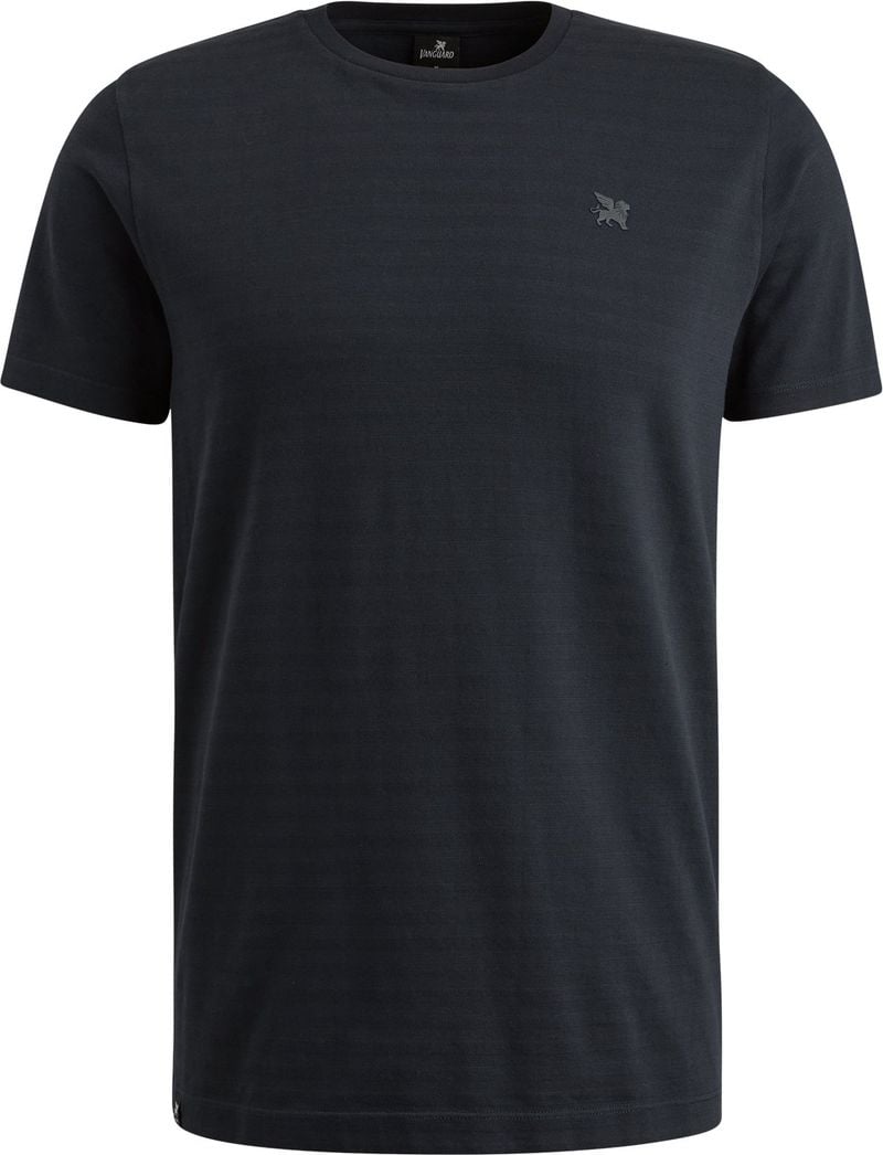 Vanguard T-Shirt Streifen Navy - Größe M von Vanguard