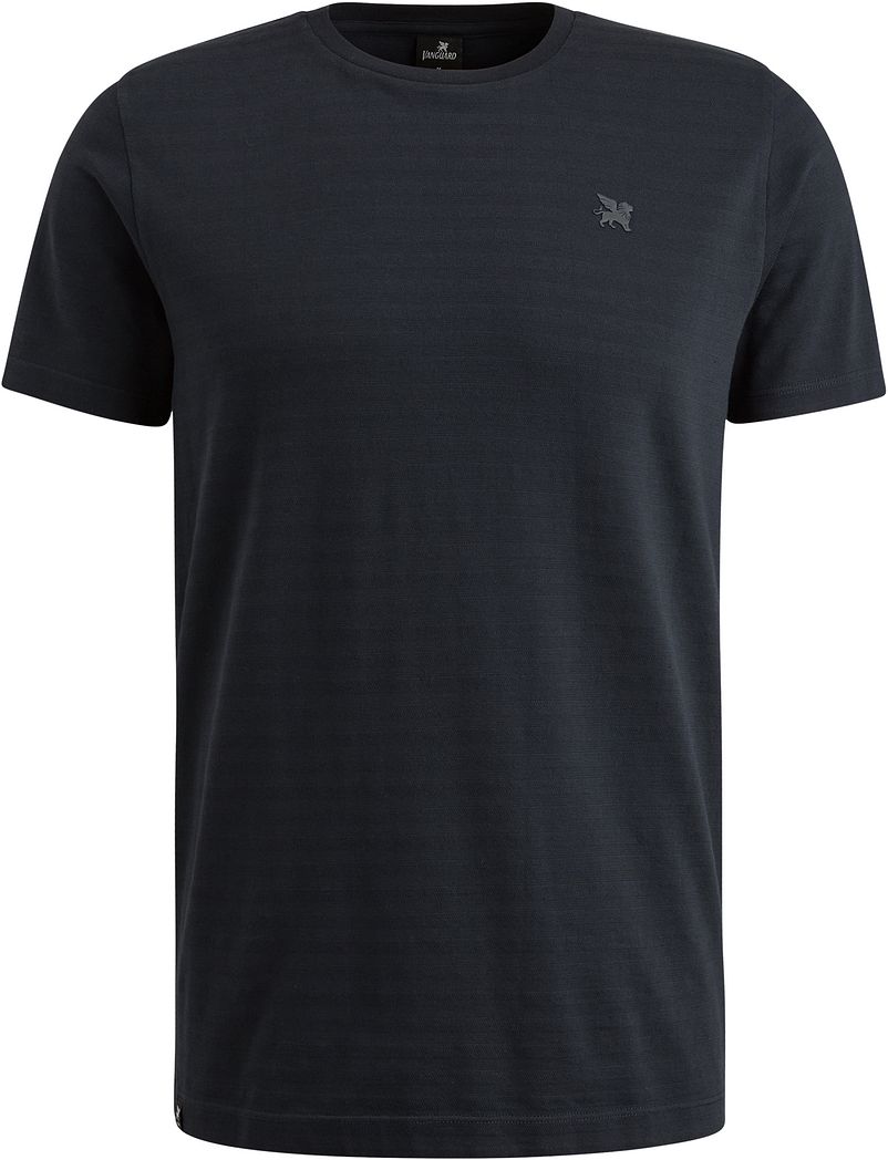 Vanguard T-Shirt Streifen Navy - Größe XL von Vanguard