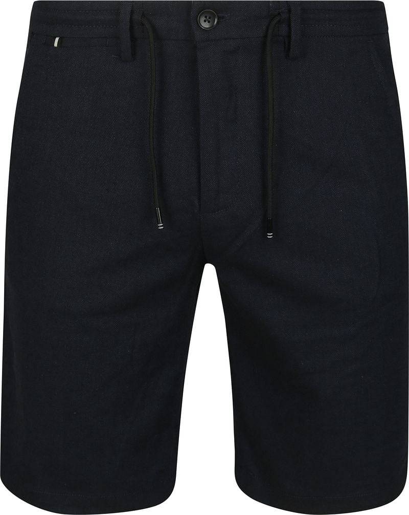 Vanguard V11 Short Herringbone Linen Blend Navy - Größe 32 von Vanguard