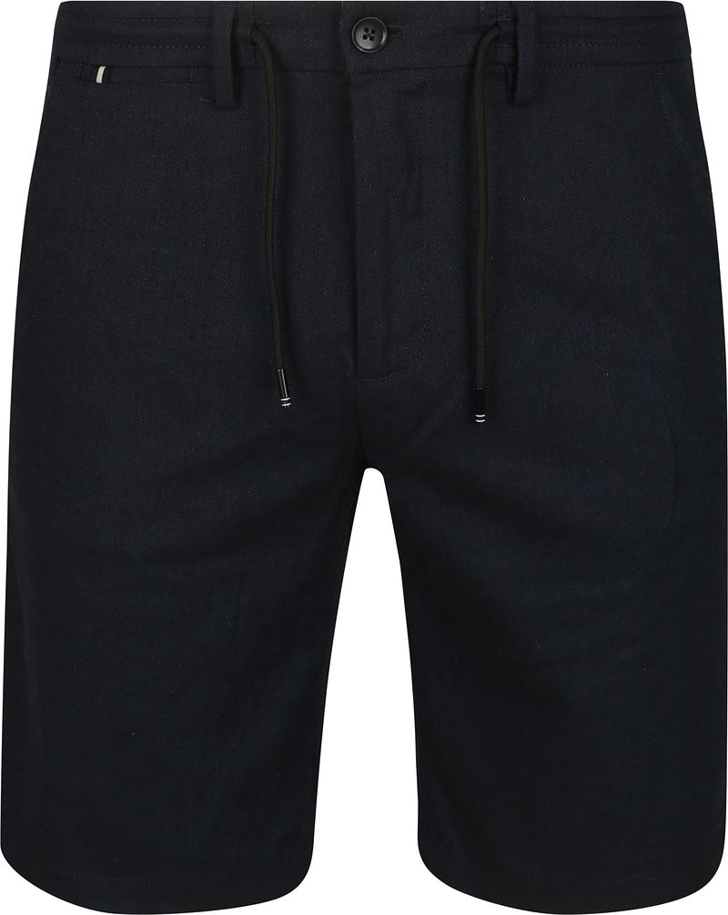 Vanguard V11 Short Herringbone Linen Blend Navy - Größe 38 von Vanguard