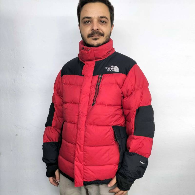 The North Face Kugeljacke | Herren 800 Baltoro Parka Rot/Schwarz Größe Large Vintage Designer Wintermantel Tnf von VanguardBespoke