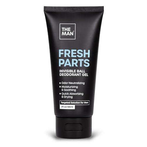 The Man Fresh Parts-Invisible Ball Deodorant-Gel-Geruchskontrolle und Intimhygiene für Männer, schnell trocknende Bälle, Schritt- und Leistengel, keine klebrigen oder pudrigen Rückstände The Man Fresh Parts-Invisible Ball Deodorant-Gel-Geruchskontrolle und Intimhygiene für Männer, schnell trocknende Bälle, Schritt- und Leistengel, keine klebrigen oder pudrigen Rückstände von Vanibiss