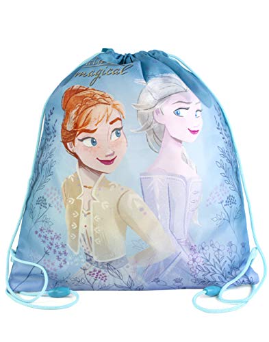 Disney Gefrorenes 2 Anna & Elsa „Natur ist magisch“ Kordelzug Mädchen Tasche von Vanilla Underground